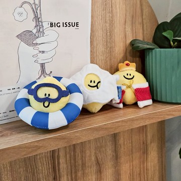 【SECOND MORNING】Second Morning-變裝吊飾(國王款/鬼鬼款/游泳款)