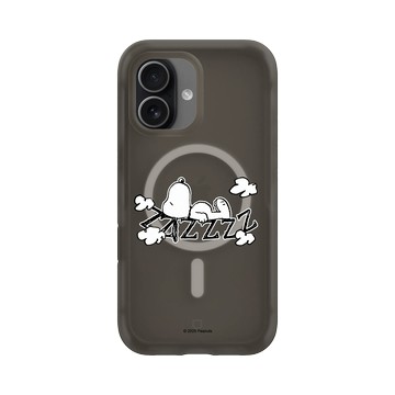 iPhone 17 AirX 本質黑 - 史努比 Snoopy - 雲朵上睡覺