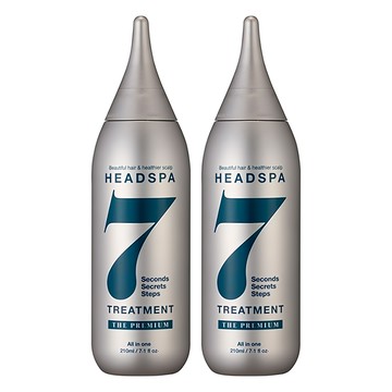 HEADSPA7 頭皮豐盈7秒護髮素升級版  210ml  2瓶