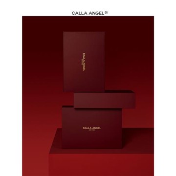 CallaAngel嘉納安琪禮盒套裝浴巾毛巾禮品結婚生日節日禮物紅色