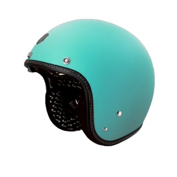 ASTONE 安全帽 SP3A 素色 平淺綠 抗UV 內墨鏡 金屬插扣 全可拆 半罩 復古帽