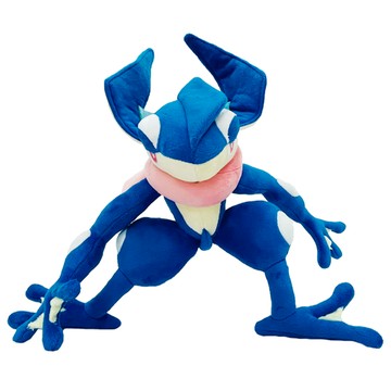 PoKeMoN 寶可夢 甲賀忍蛙玩偶  1個  25cm  混合色