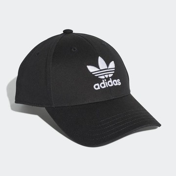 adidas BASEB CLASS 基本款三葉LOGO 棒球帽 運動帽 黑EC3603