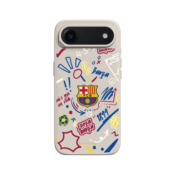 iPhone Air SolidX 貝殼灰 - FC Barcelona - Graffiti