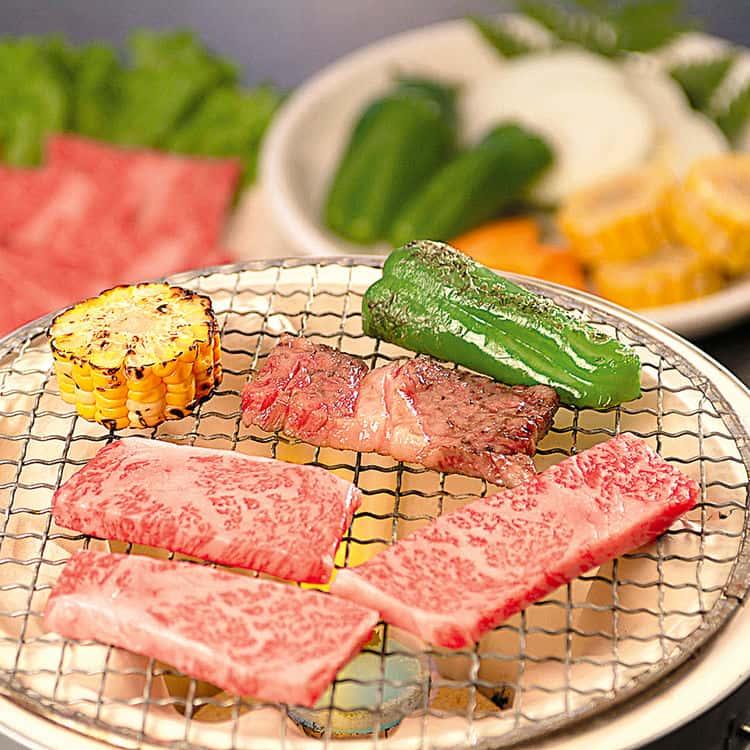 長野 信州アルプス牛 焼肉用（モモ）400g （バラ）400g ※離島は配送不可