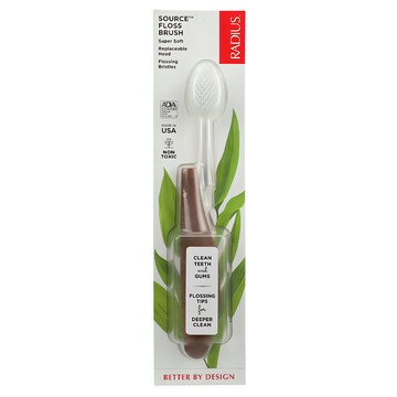 RADIUS 雷迪兒 成人環保按摩牙刷 款式隨機  1入  1支