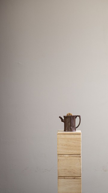 送禮紫砂壺茶壺小梅桩 太湖石钮 140cc 文房佳器 原矿老紫泥制作