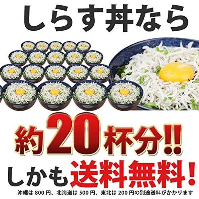 釜揚げしらすちりめん500ｇ×2袋 瀬戸内海産