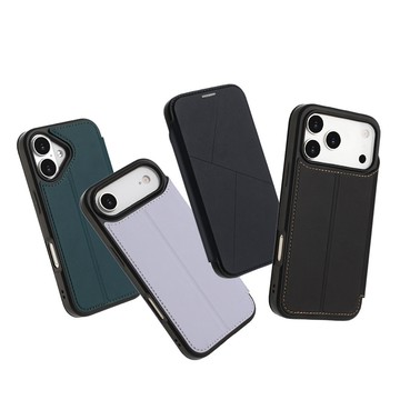 輕薄磁吸掀蓋套 適用 iPhone 17 Pro Max iPhone Air 手機殼 磁吸插卡 翻蓋皮套