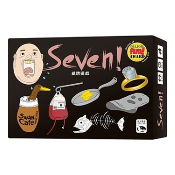 免費送薄套 seven ! 繁體中文版 可選語言 大世界桌遊 正版桌遊 含稅附發票