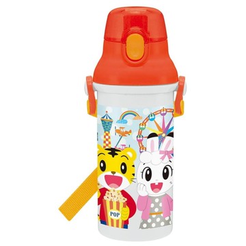 【震撼精品百貨】可愛巧虎島_しましまとらのしまじろう~可愛巧虎島塑膠彈蓋直飲水壺(480ML)*39459