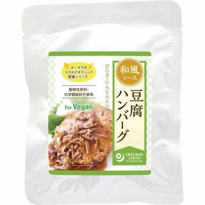 オーサワの豆腐ハンバーグ 和風ソース （１２０ｇ）