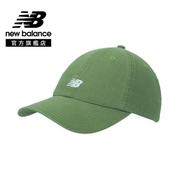 【New Balance】 NB 棒球帽/老帽_中性_綠色_LAH51004AAR