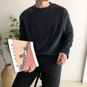 【Metanoia】🇰🇷韓製 打底素色刷毛長袖上衣
