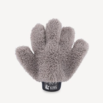 國王_洗車手套 - 大地灰
