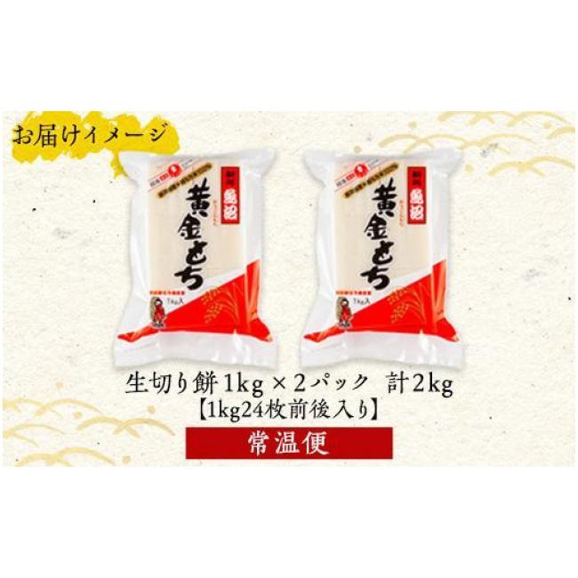 ふるさと納税 新潟県 南魚沼市 ES157 新潟県 南魚沼市 生切り餅 1kg 2個 計2kg もち モチ 黄金もち 雑煮 和菓子 やまと食品 大容量 お取り寄せ グルメ