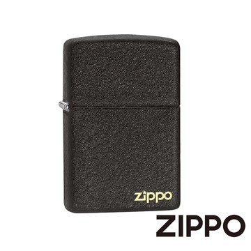ZIPPO 黑裂漆防風打火機 236ZL 經典素面 官方正版 現貨 初心者晉級包 刻字 客製化 終身保固  官方旗艦店