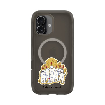 iPhone 17 AirX 本質黑 - Positive Vibes / 正好能量 - 燃燒 綻放