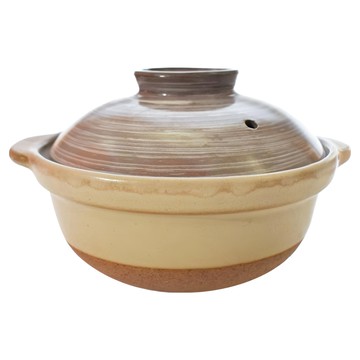 雜炊鍋 - 日本製  17cm  1個  黃色