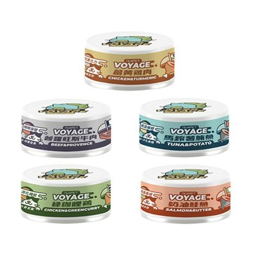 NU4PET 【48入組】-世界風貓咪主食罐 80g
