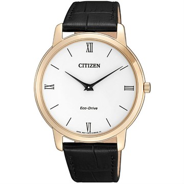 CITIZEN 星辰 AR1133-23A 優雅簡約光動能腕錶 / 白面 39mm｜樂天領券現折★全館特惠中★指定刷卡回饋10%