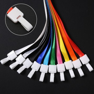 證件卡套專用繩 快速扣具 一體扣吊繩 證件卡掛繩 識別證繩 展覽證繩 工作證繩 尼龍繩子