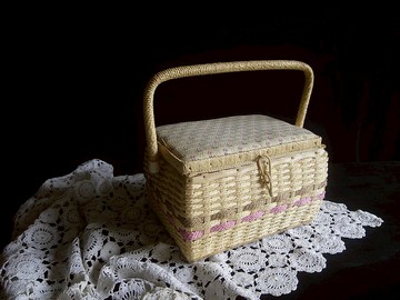 【老時光 OLD-TIME】早期台灣製裁縫收納提箱