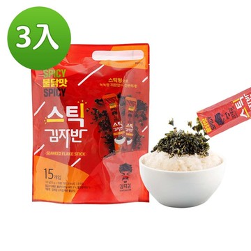 韓味不二 海苔酥隨手包(原味/辣味/堅果蔬菜味/兒童原味/蔬菜/蝦&鯷魚)(10G*15)3入組