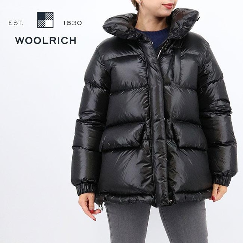 WOOLRICH ウールリッチ CFWWOU0583 ALIQUIPPA PUFFY JACKET BLACK