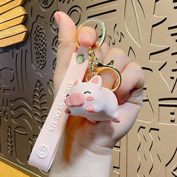 情侶抱抱鑰匙扣閨蜜小掛件磁吸卡通紀念禮物可愛創意鑰匙鏈