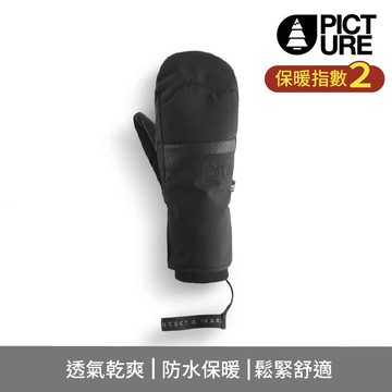 Picture 女防水連指滑雪手套 Kali Mitts/黑/Black/GT0185/M-L