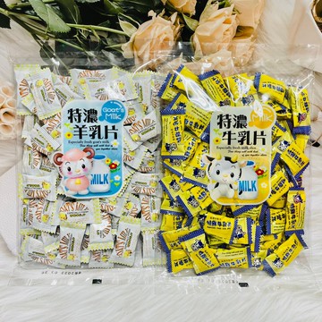 潼漾小舖 馬來西亞產 特濃牛乳片 特濃羊乳片 220g