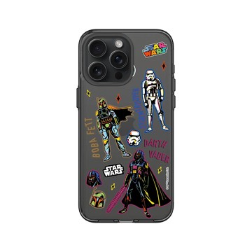 iPhone 15 Pro Max Clear 酷墨灰 - 迪士尼-星際大戰 Star Wars - 星際大戰 – 黑暗勢力貼紙