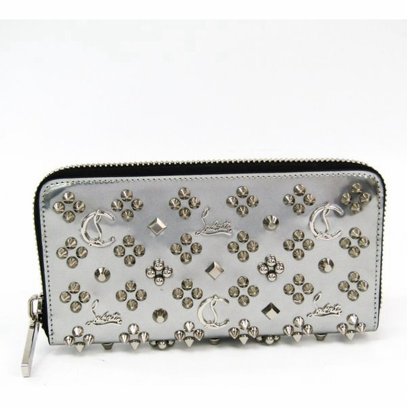 クリスチャン ルブタン パネトーネ メンズ コーティングレザー スタッズ 長財布 二つ折り シルバー 通販 Lineポイント最大0 5 Get Lineショッピング