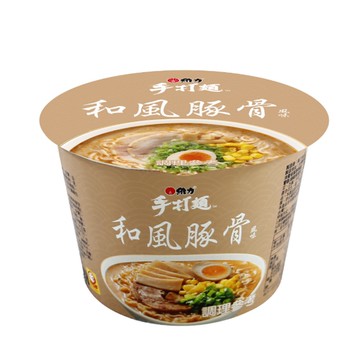 維力手打麵 和風豚骨風味(12桶/箱)