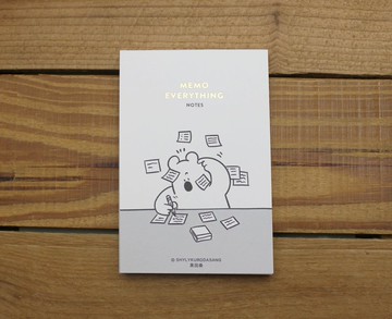 【便條紙】 6色便條紙(黑田桑)31015