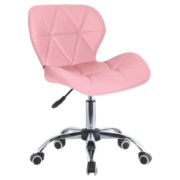 E-home Radar 雷達軟墊電腦椅 PKC013A-pk  48 x 50 x 70~80cm  粉紅色