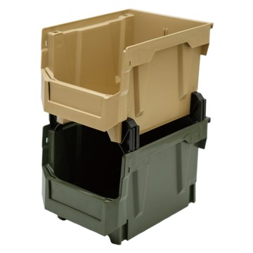 SHUTER 樹德 高裝檢整理盒 HB -2128  軍綠色 + 沙色  2個