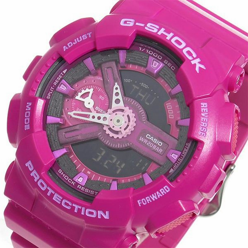 CASIO G-Shock Analog-Digital 'Pink' GMA-S110MP-4A3
