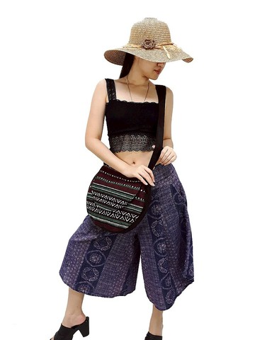 單肩包手工包棉包 編織包 女士單肩包