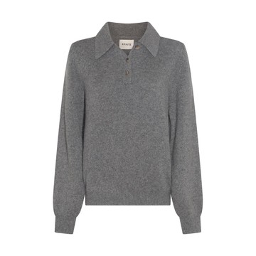 Khaite - Grey Wool Knitwear
