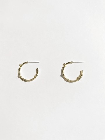 Bubble Hoop Earring-M 泡泡單圈耳環(中)