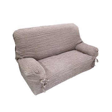 J&N 黛婓雅緻 超彈性沙發便利套 如產品圖示 彈性佳、易清洗 保護沙發 提升居家美觀  灰色  雙人  1個