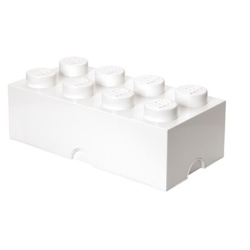 Room Copenhagen - 樂高 LEGO® 8凸收納盒 (白色)