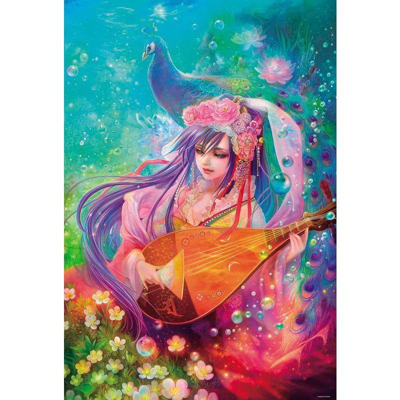 1000ピース ジグソーパズル 深泉万葉 水晶の女神 (49x72cm 