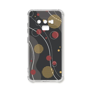 Note 系列殼 TRON 三星 NOTE 9 日系和風圓點律動系列 四角防摔殼 手機殼