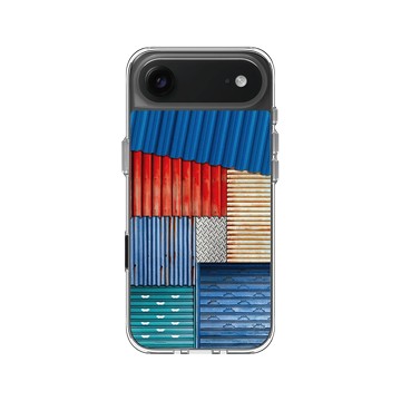 iPhone Air Clear Case（相機按鈕） 透明 - 老屋顏 Old House Face - 鐵皮屋