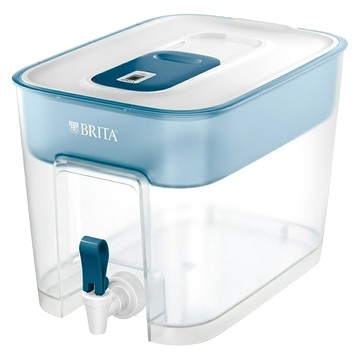 BRITA 台灣公司貨 Flow濾水箱 8.2L  藍色  1個