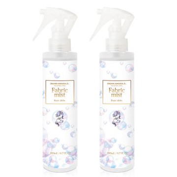 OHANA MAHAALO 泡泡寶馬居家恬謐衣物環境清新噴霧200mlX2入