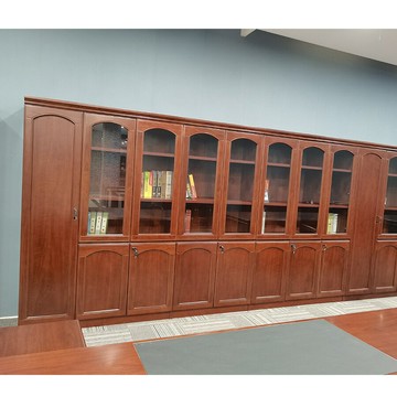 ??快速出貨 可開發票 中式立體式多功能油漆木皮資料柜落地柜文件柜廠家直銷W-01